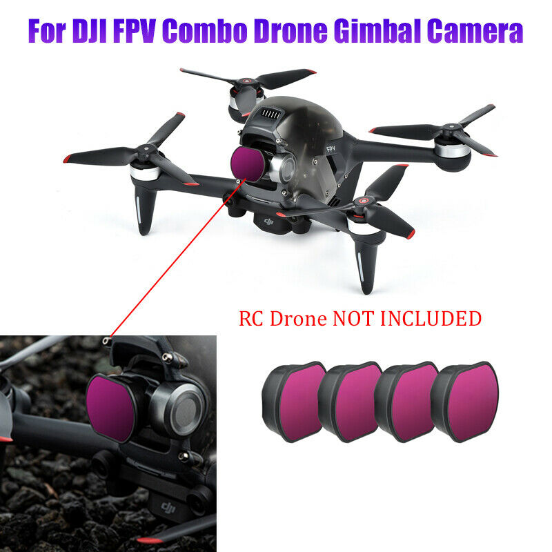 1X ND 8 16 32 64 Filter Set Camera Lens Filter Part for DJI FPV Combo Drones
