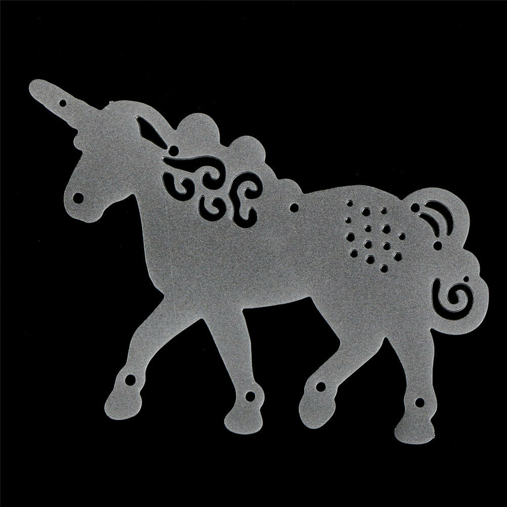 Horse Metal Cutting Dies Stencil DIY Scrapbooking Photo Album Ca.l8
