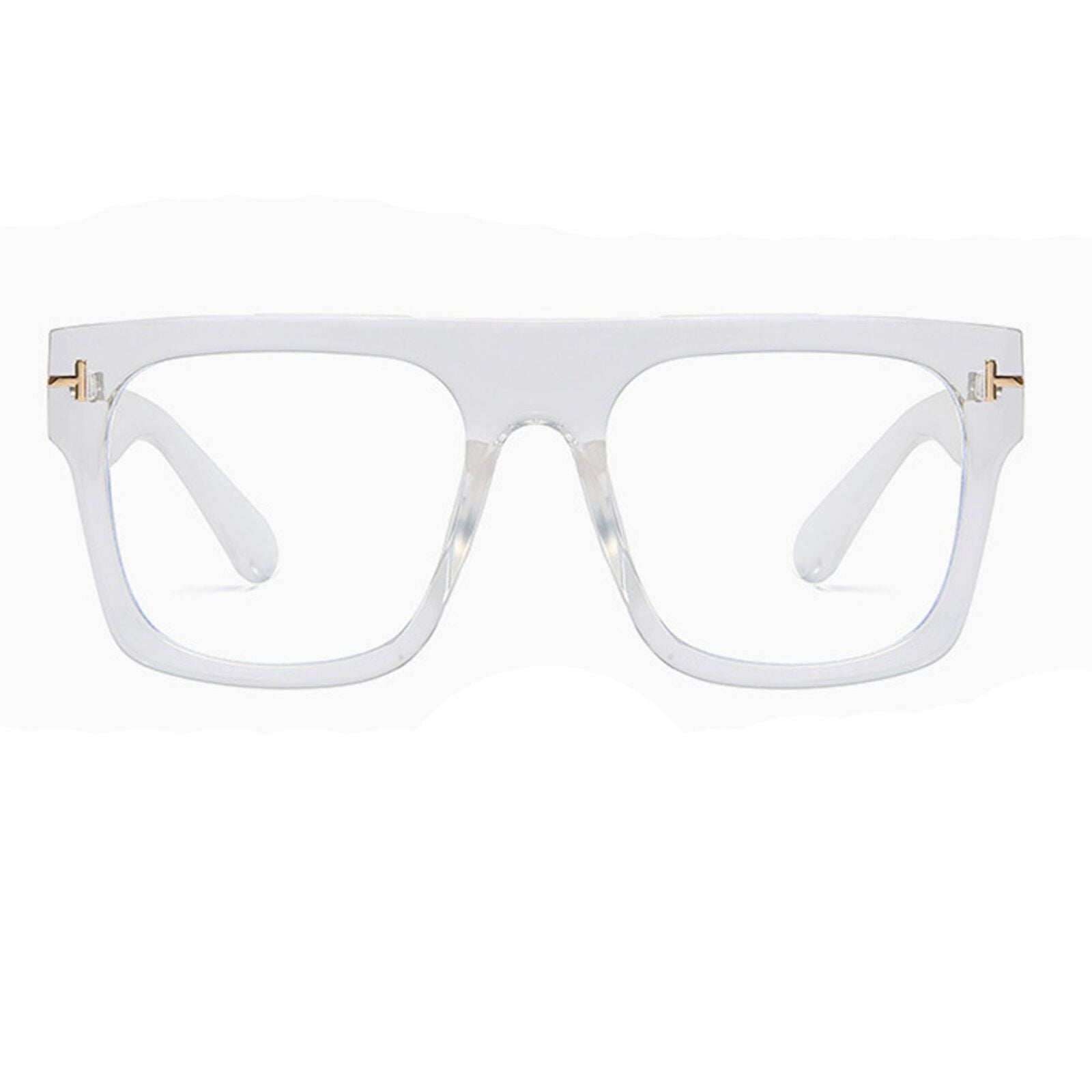 Women Men Oversized Clear Lens Eyeglasses Frames Unisex Eyewear New