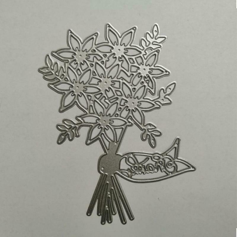 Flower Cutting Dies Stencil DIY Scrapbooking  Album Stamp Paper Card Embossing