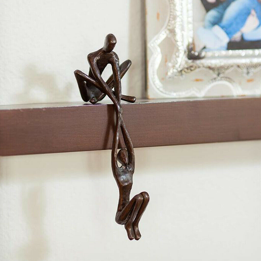 People Art Sculpture Decorative Statue Photo Props Cabinet Desktop Artwork