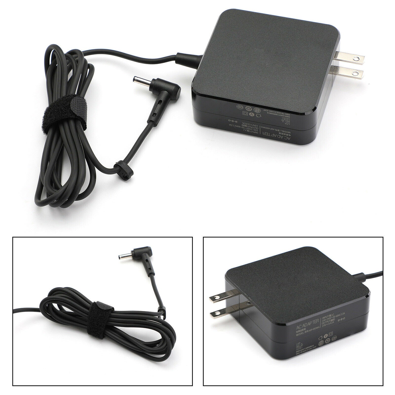 65W AC Adapter Charger 19V 3.42A For ASUS UX30 UX42VS U38N ADP-65AW 4MMx 1.35 B