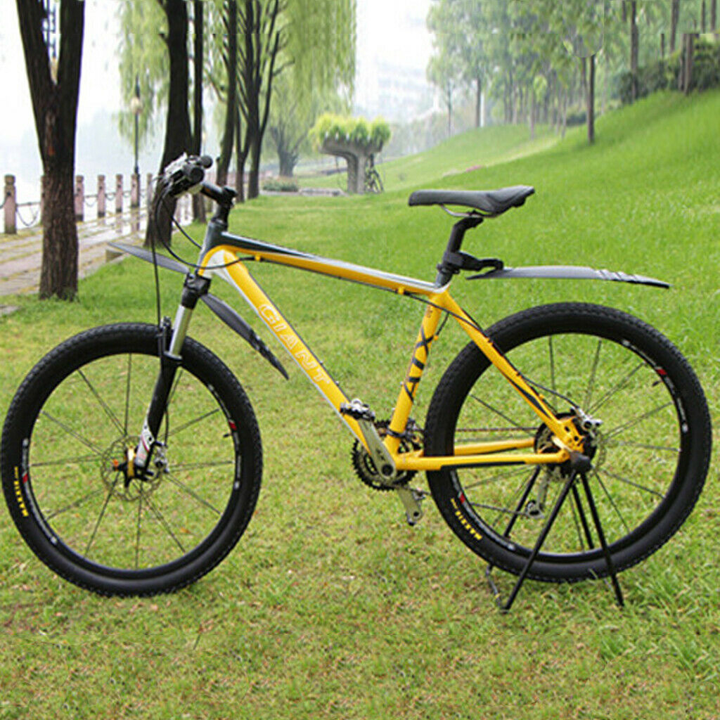 Portable Bicycle Bike Display Repair Foldable Holder Parking Bar Stand