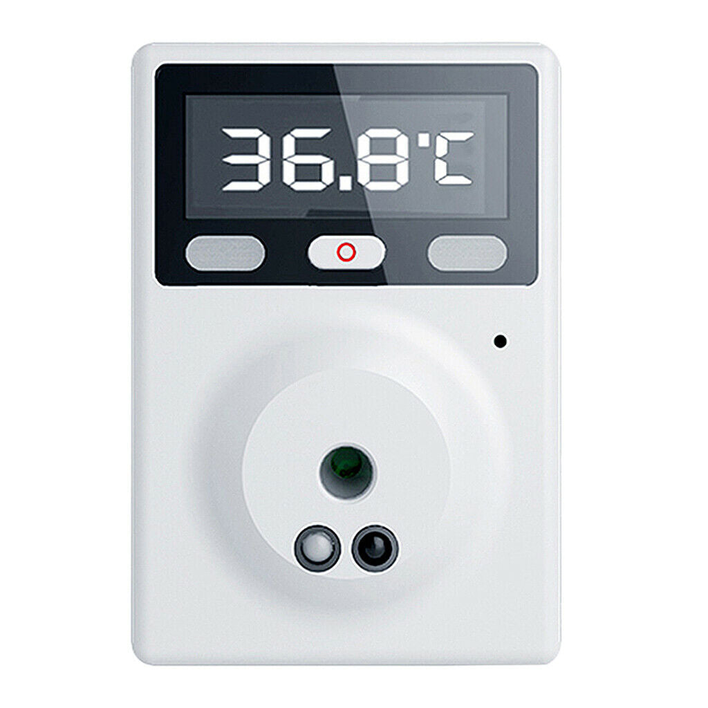 Wall-Mounted Infrared Thermometer with Alarm for Offices Factories Shops School