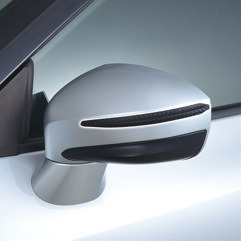 4X Car Carbon Fiber Anti-rub Strip Bumper Body Corner Protector Guard Universal