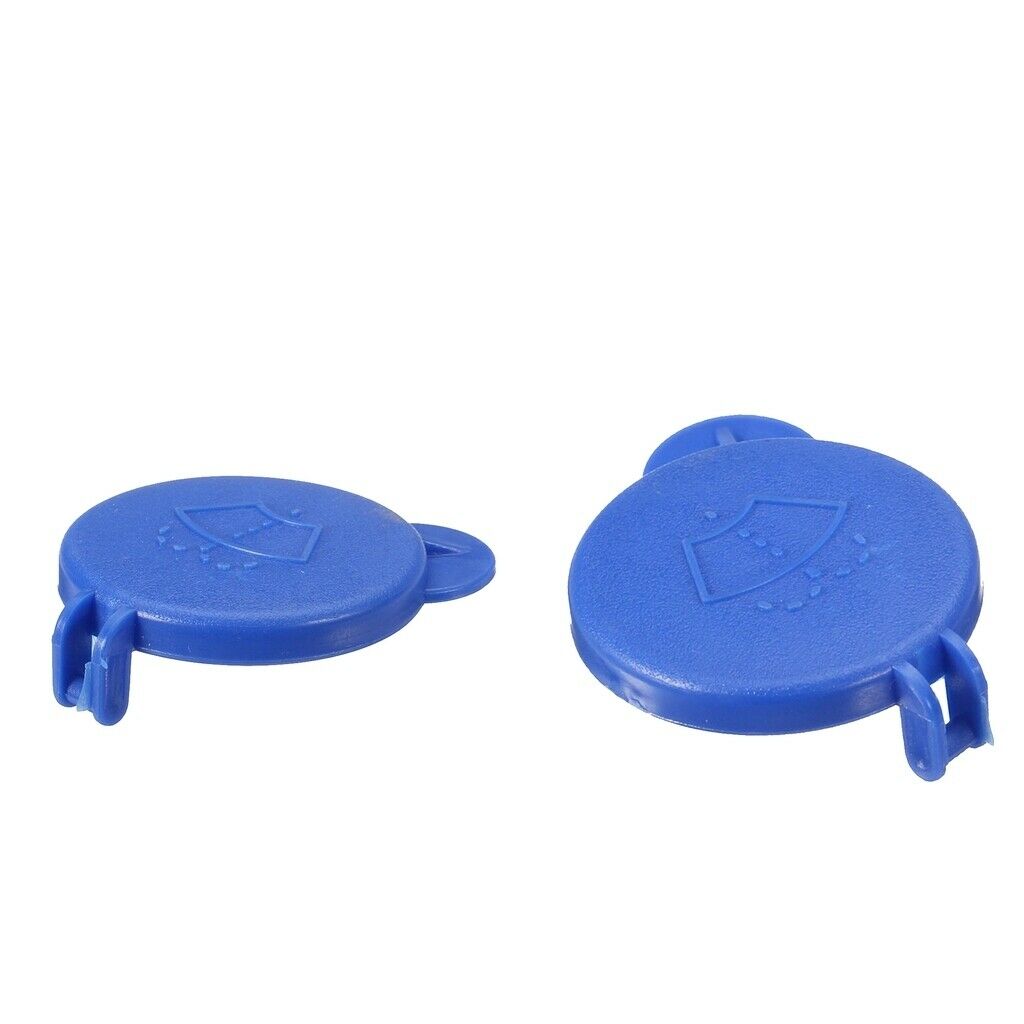2pcs Windscreen Washer Bottle Cap 2001-2008 Blue 1488251 For Ford Fiesta MK6