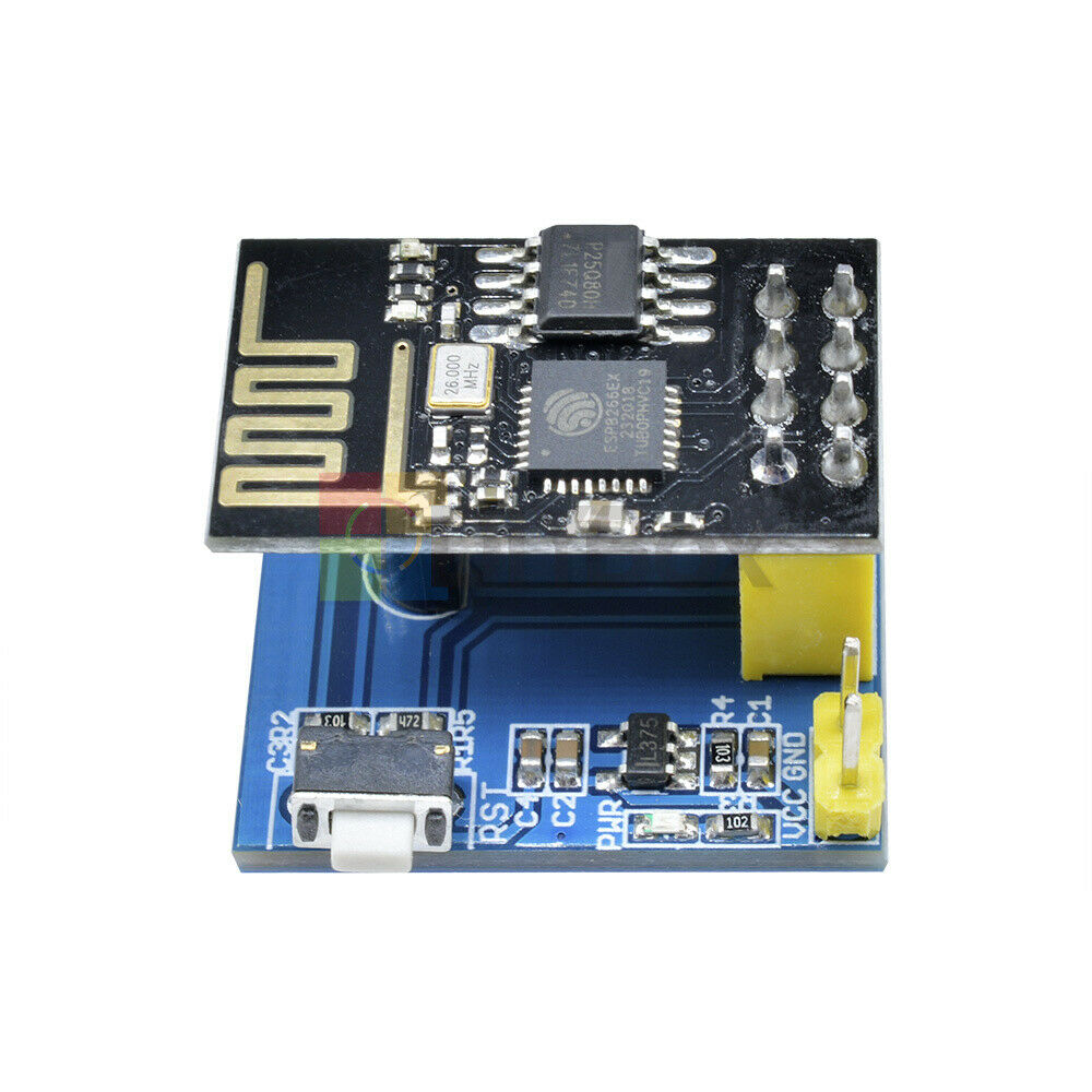 ESP8266 ESP-01 Wireless WIFI Transceiver Board DS18B20 Temperature Sensor Module