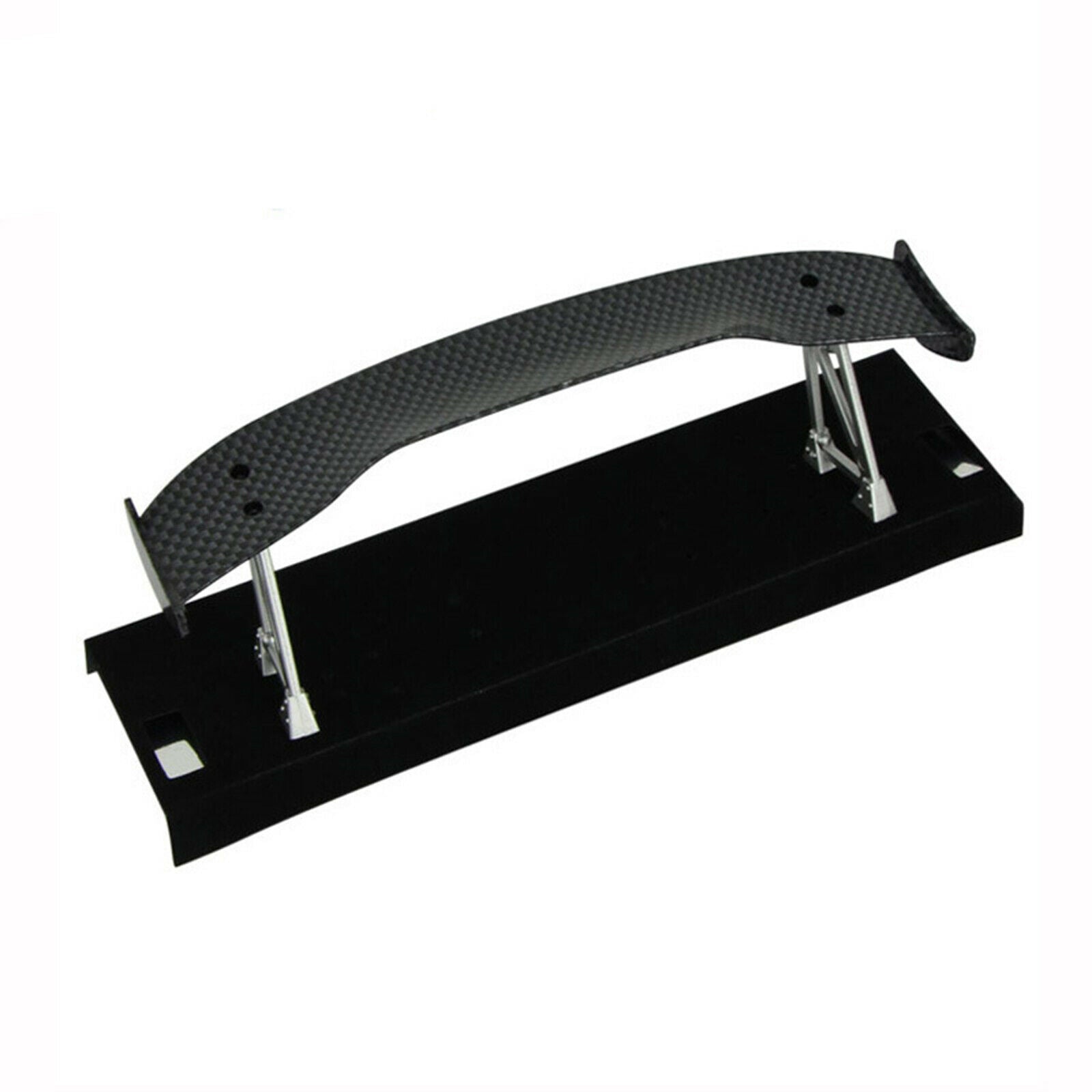Carbon Fibre Tail Wing Rear Spoiler for 1/10 RC Drift Car On-Road Racing Upgrade