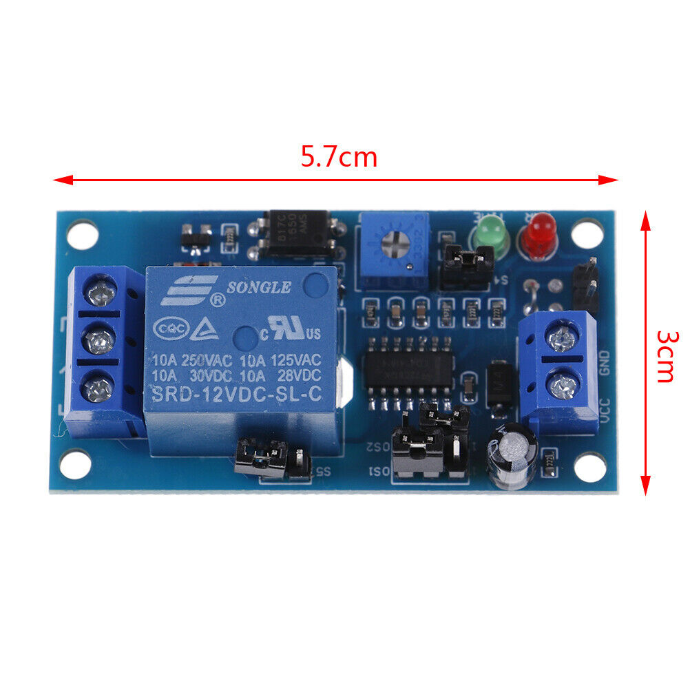 DC 12v time relay module normal open time delay relay timer relay switch WF