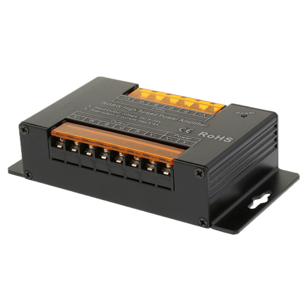 Power Amplifier Data Signal Repeater Channels For RGBW LED Lights Strip