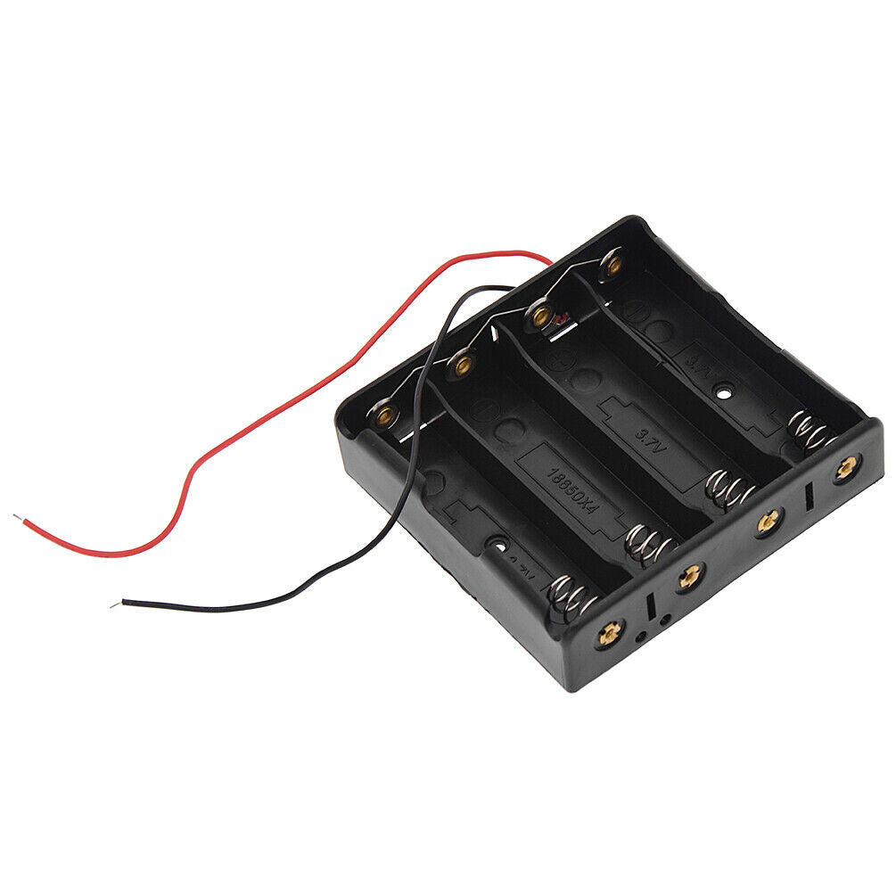 5Pcs DIY Li-ion Battery Plastic Connecting Case Holder for 4x3.7V  Battery