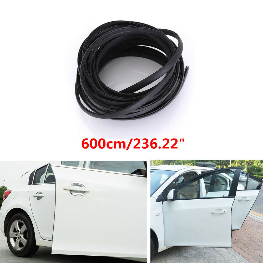 600cm Rubber Strip Prevent Chips Knocks Scratches for Car Door Edge Protection