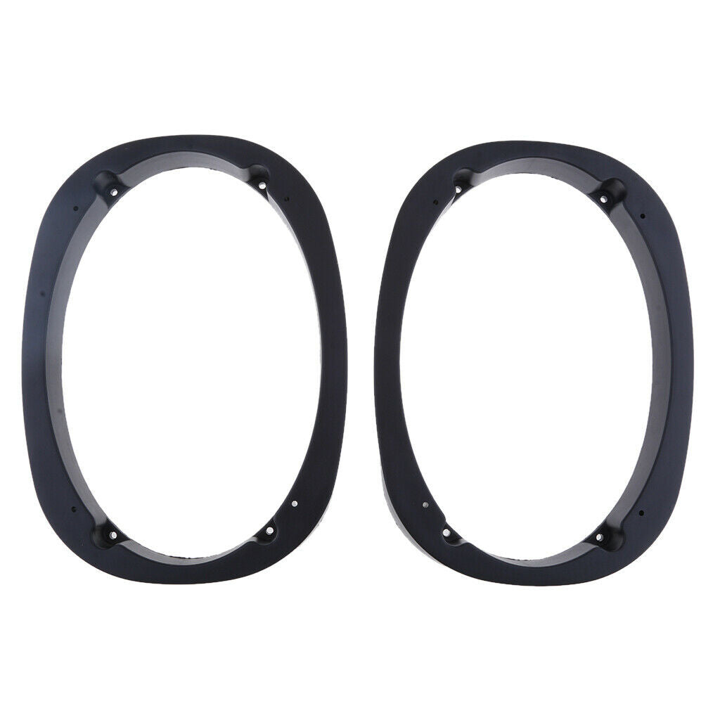 4 Pieces Universal Car Stereo 6 "x 9" Plastic Speakers for Mounting Spacer Rings