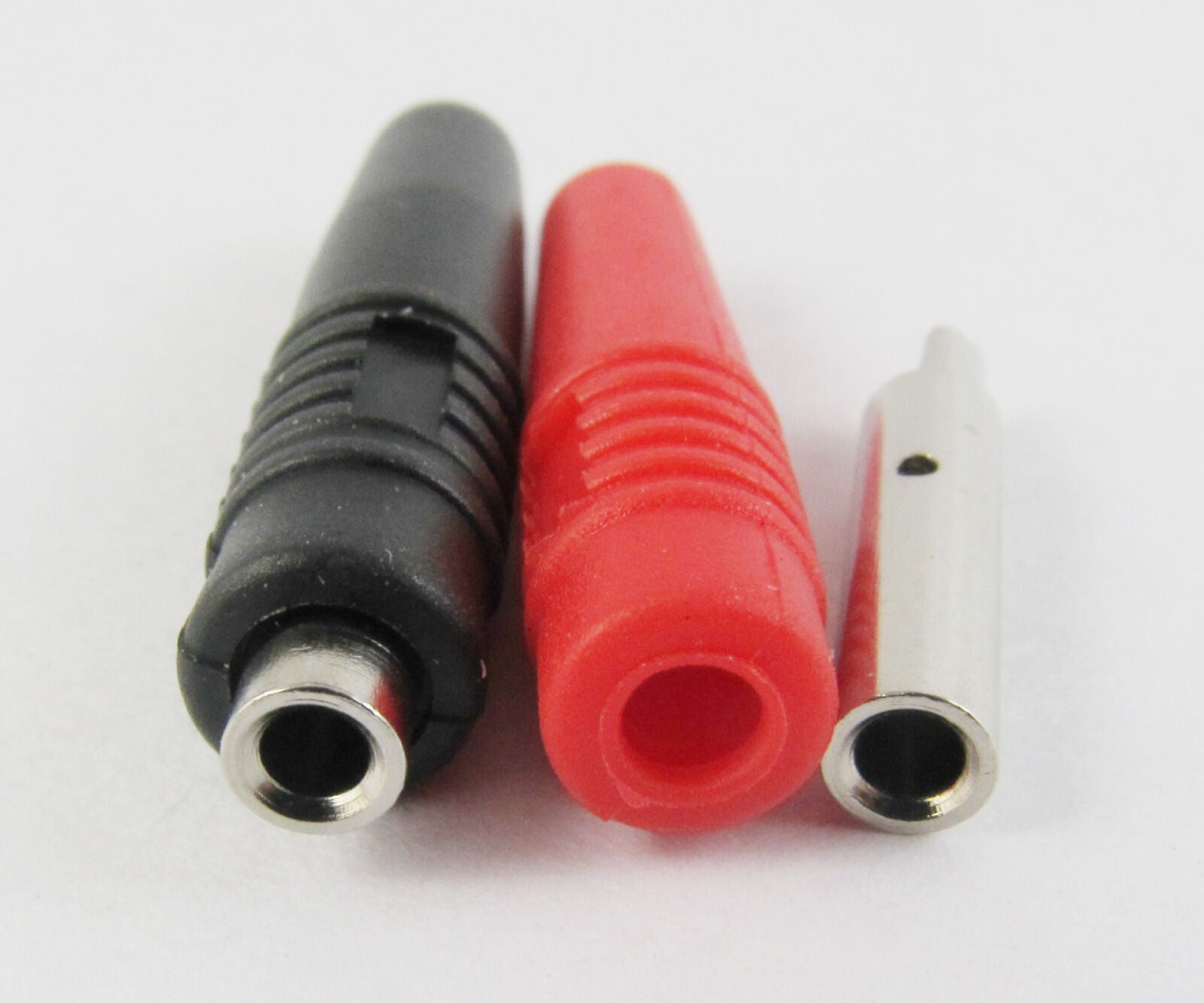 50pcs 4mm  Copper Banana Female Jack Socket DIY Solder Test Connector Adapter
