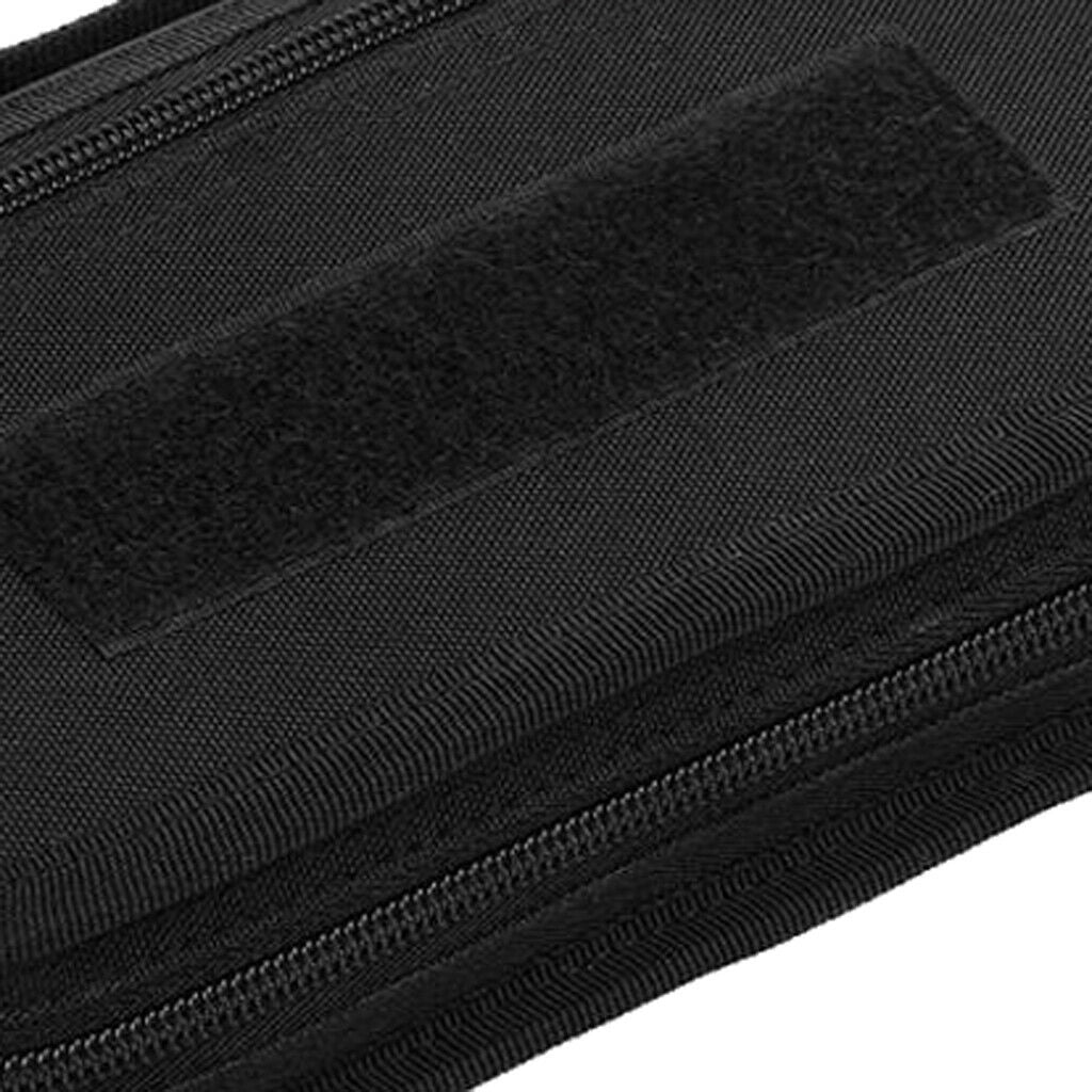 Mens Wallet ID Card Passport Hand Bag 6" Mobile Phone Pouch Black