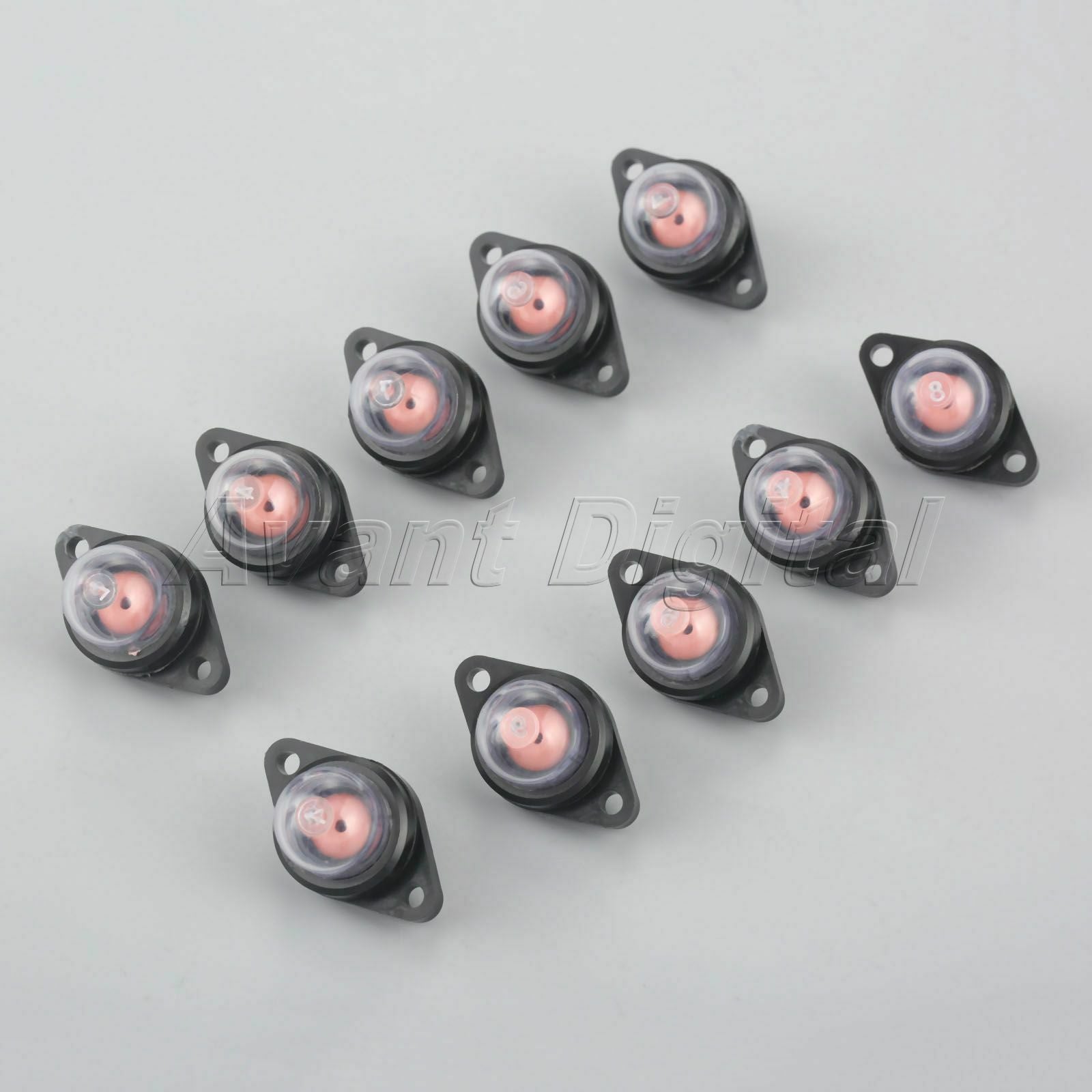 10pcs Petrol Primer Bulb For Craftsman Poulan 1950 1975 2050 2150 2375 530071835