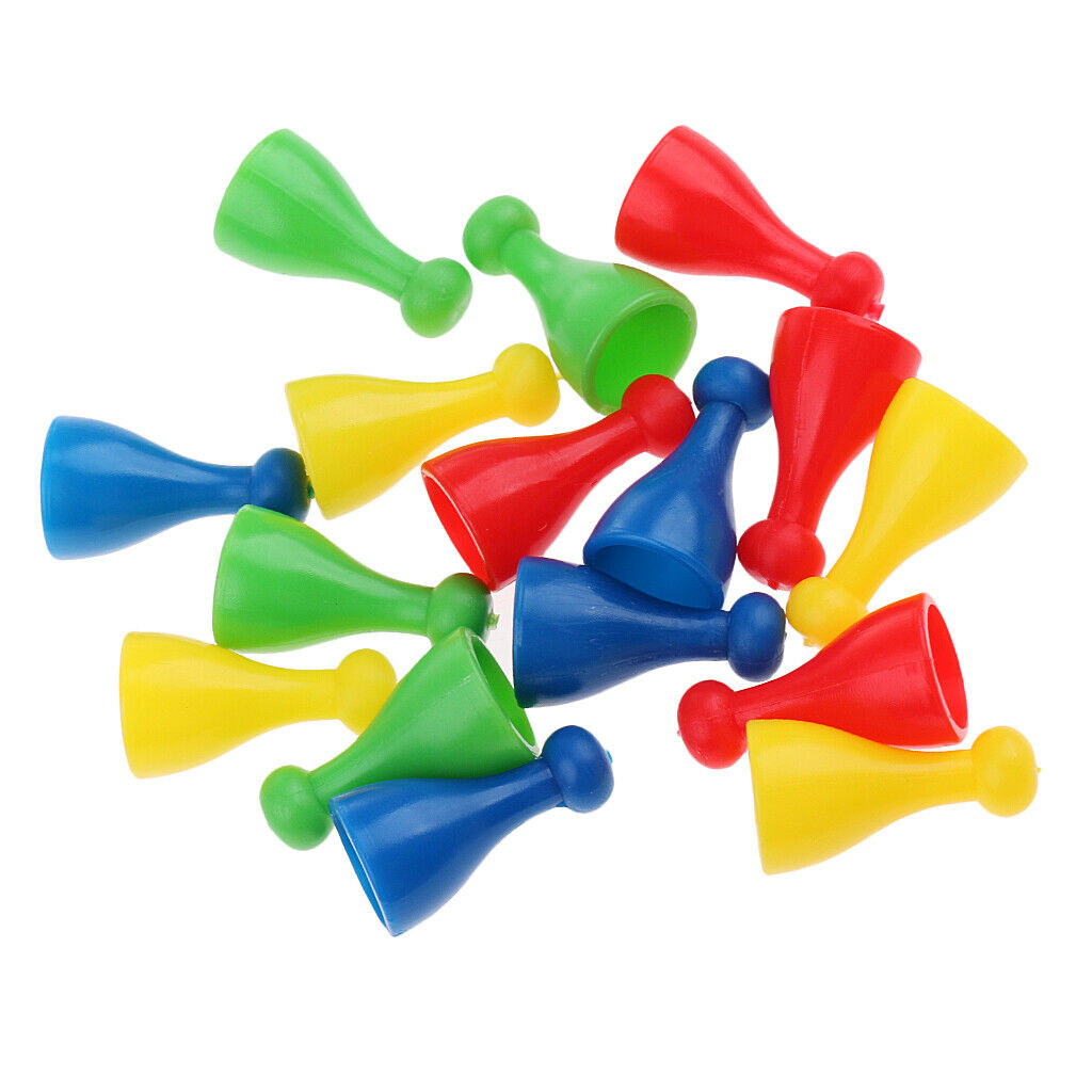 64 pieces of plastic board game pieces, accessories for Halma chess