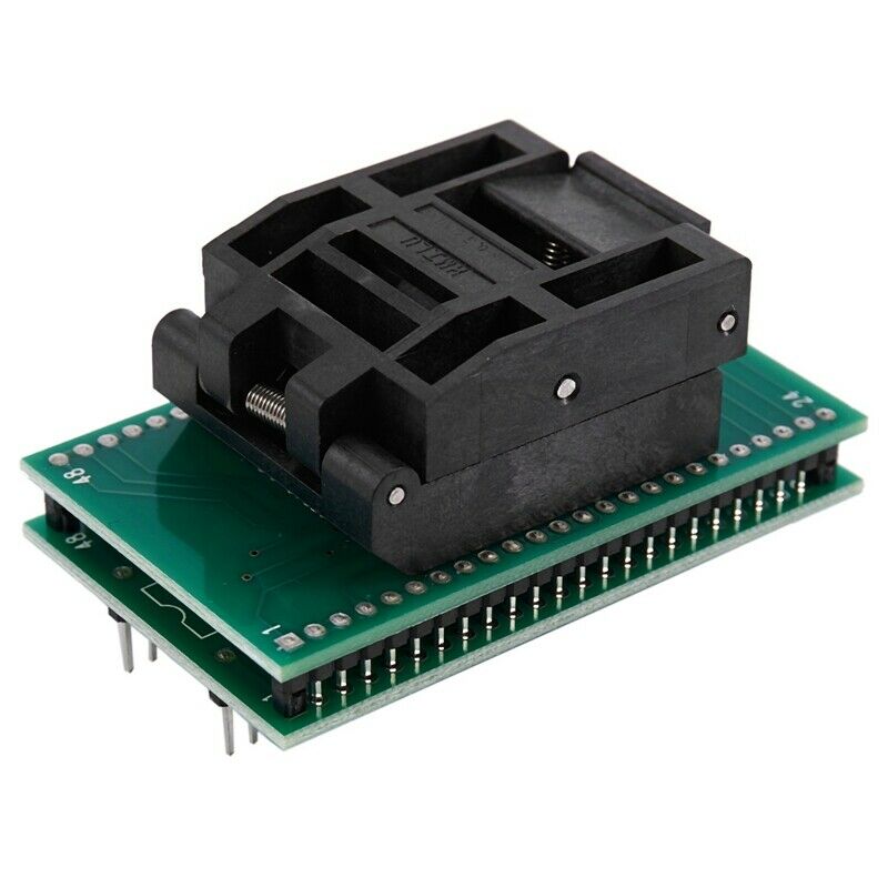 Tqfp48 Qfp48 To Dip48 0.5Mm Pitch Lqfp48 To Dip48 Programming Adapter Mcu TestM7