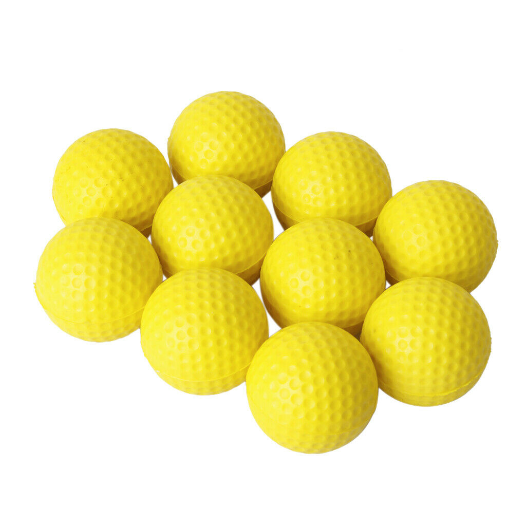 Golf 20Pcs PU Foam Balls Interlocking Pouches For Indoor Outdoor Practice