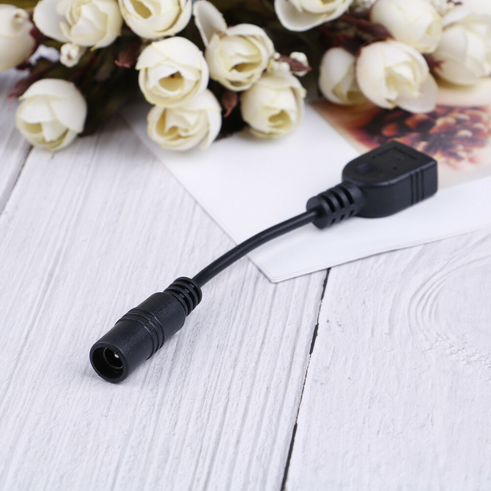 DC power supply usb 2.0 A female to 5.5 x 2.1mm female jack extension cord-ca_DD