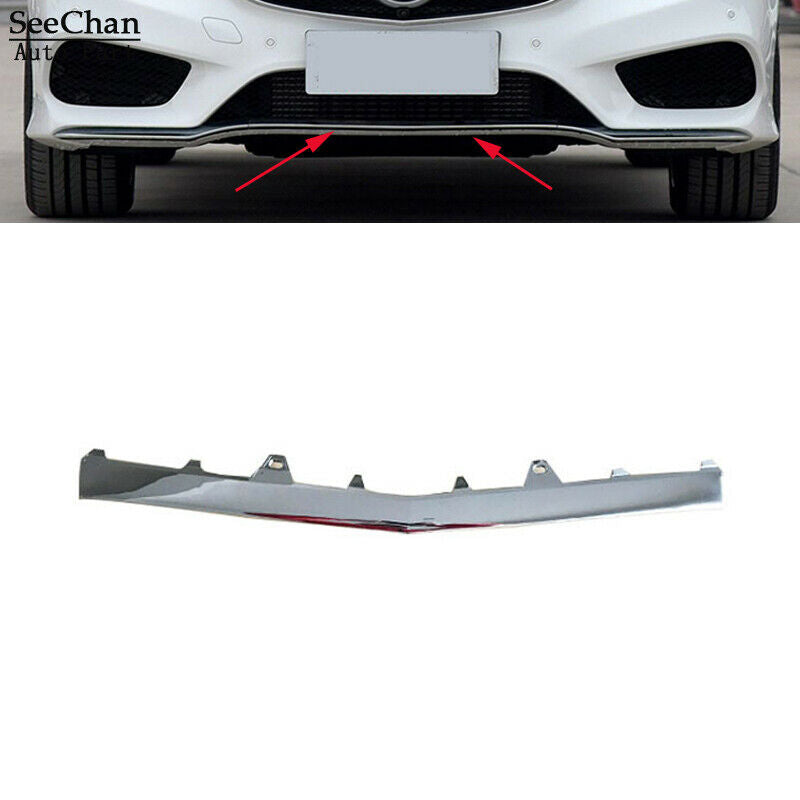 Chrome Front Bumper Grille Lower Moldin  Fit For Mercedes W212 E350 2128852674