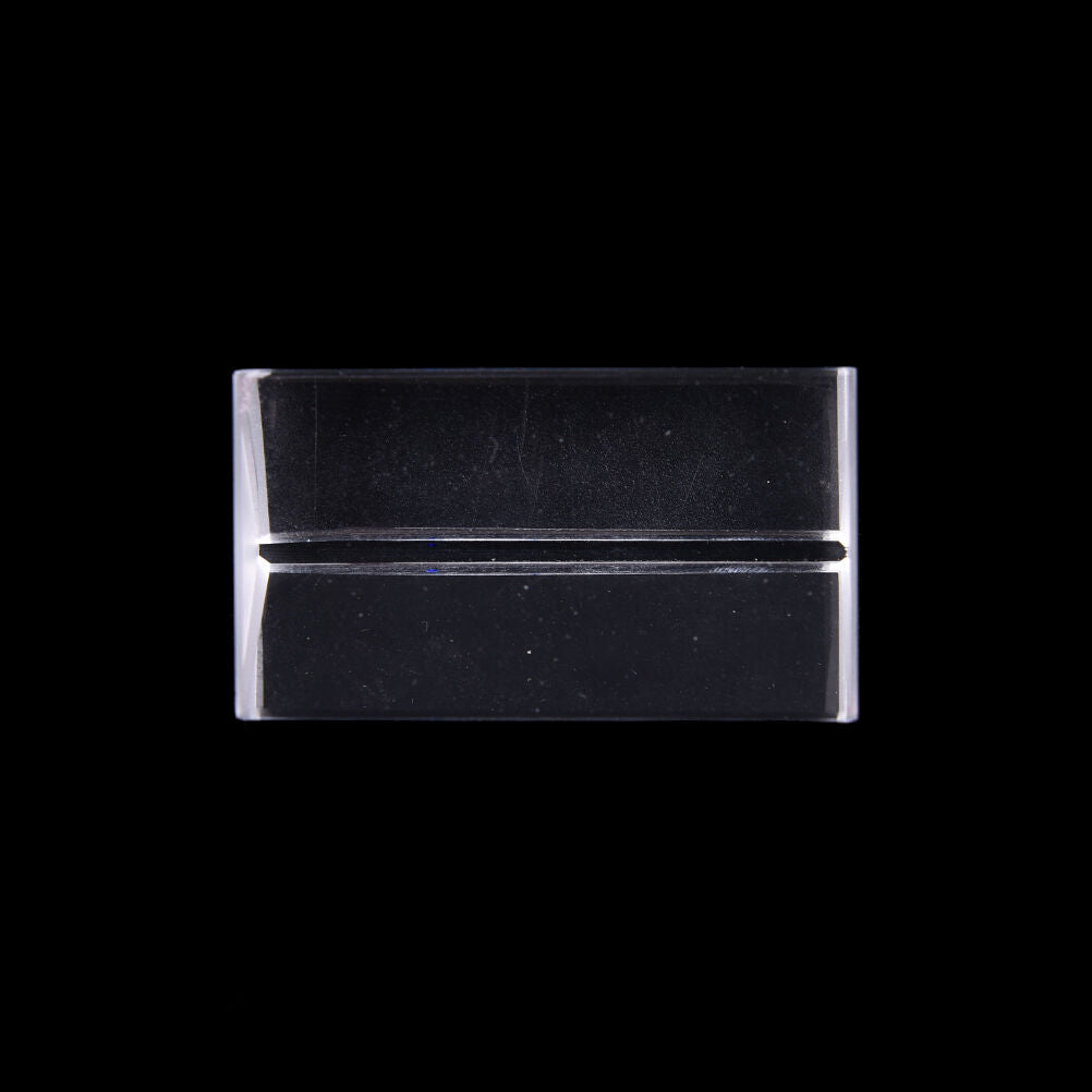 5cm Triangular Prism Teaching Optical Glass Triple Physics Light Spectrum NeBD