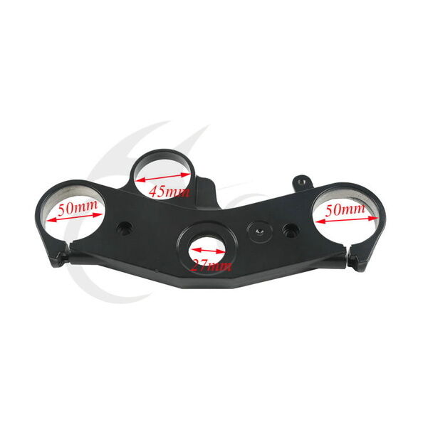Motorcycle Front Triple Tree End Upper Top Clamp Fit For Yamaha YZF-R6 2006-2007
