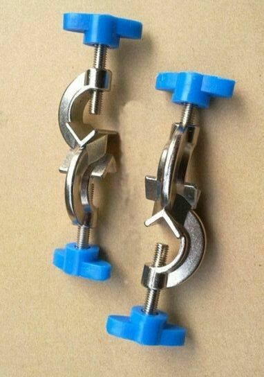 4Pcs Lab Stands Boss Head Clamps Holder Laboratory Metal Grip Supports [M1]