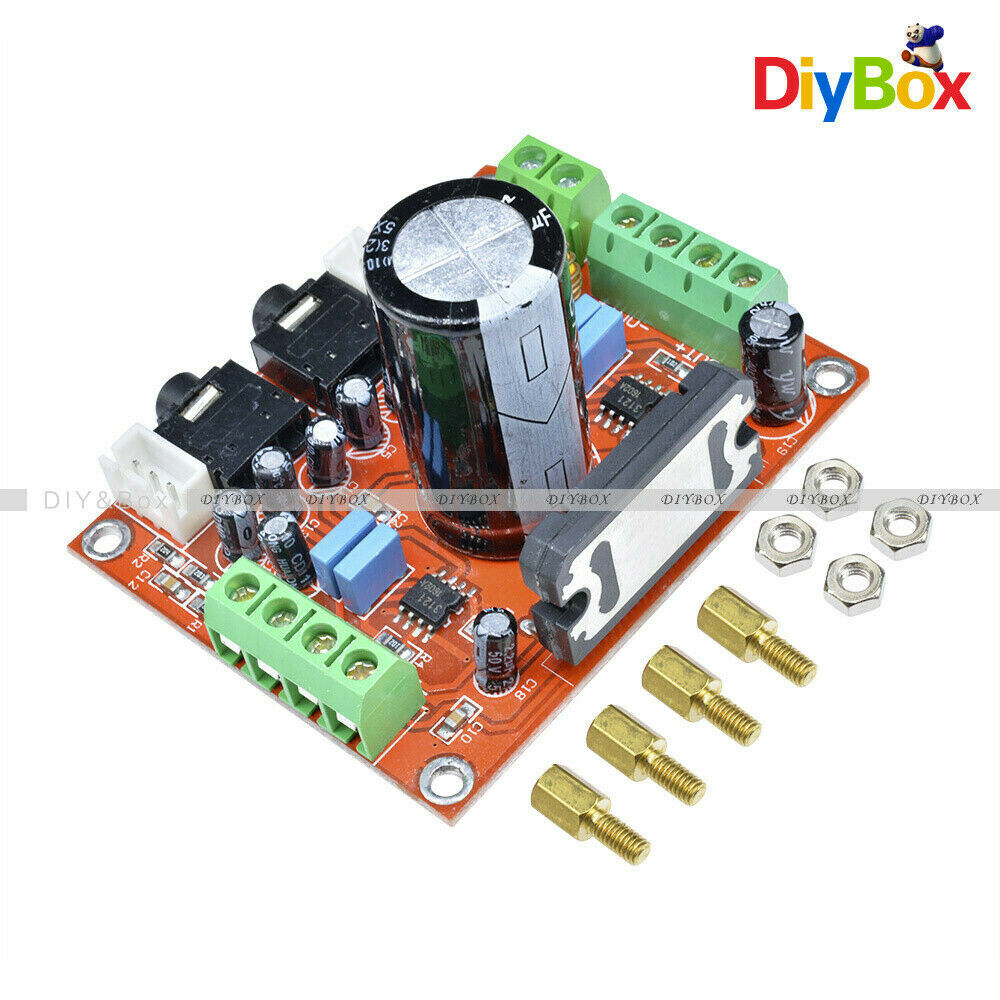 4X50W DC 12V Audio Power Amplifier Board Module With BA3121 Denoiser TDA7850