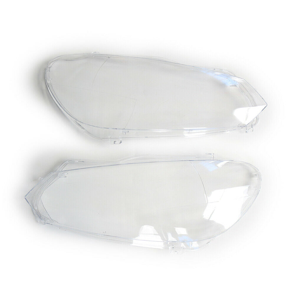 2-pack Front Headlight Lense Clear fit for Golf 6 2010-2014 Professional