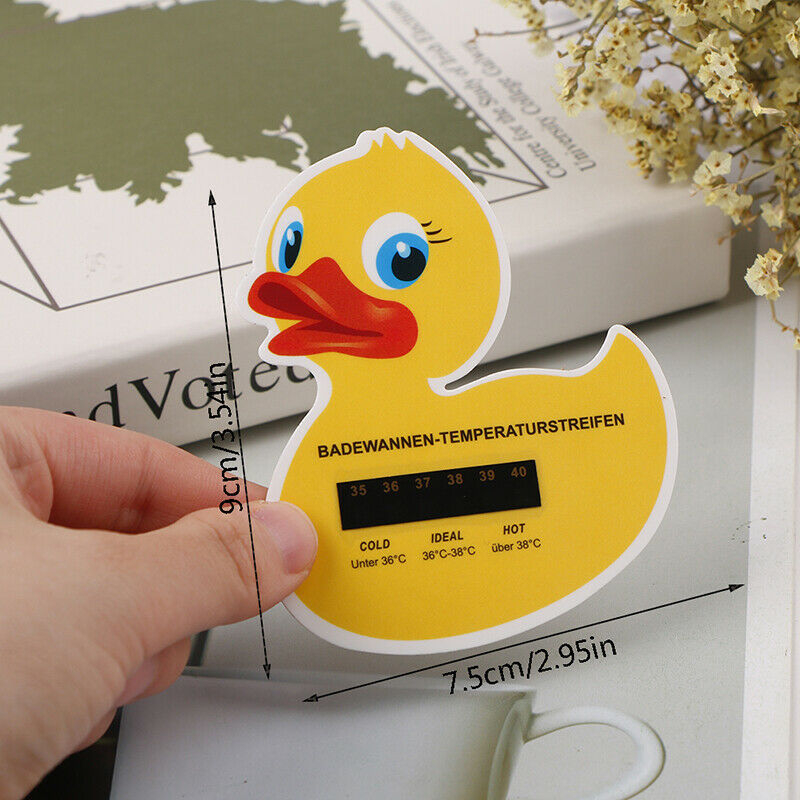 1Pcs Baby Duck Bath Safety Thermometer Baby Toddler Temperature Monitor F.l8