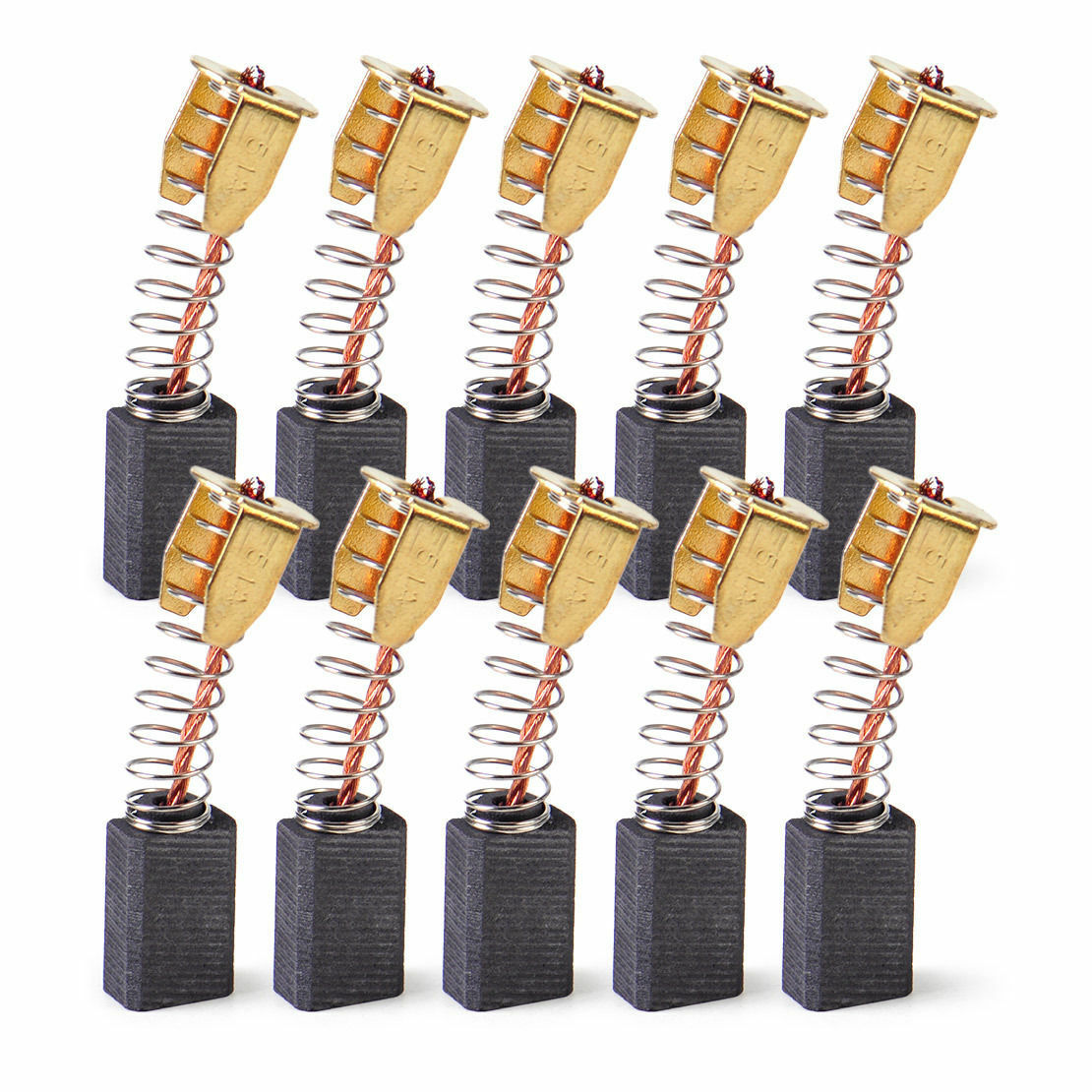 10x CB50 Carbon Brush Replacement for 9030 JR3000 N1900B 12x8x5mm