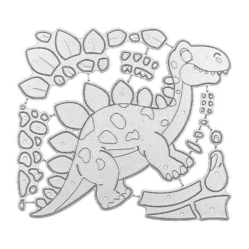 Stegosaurus DIY Embossing Carbon Steel Mould for Album Paper Card Making