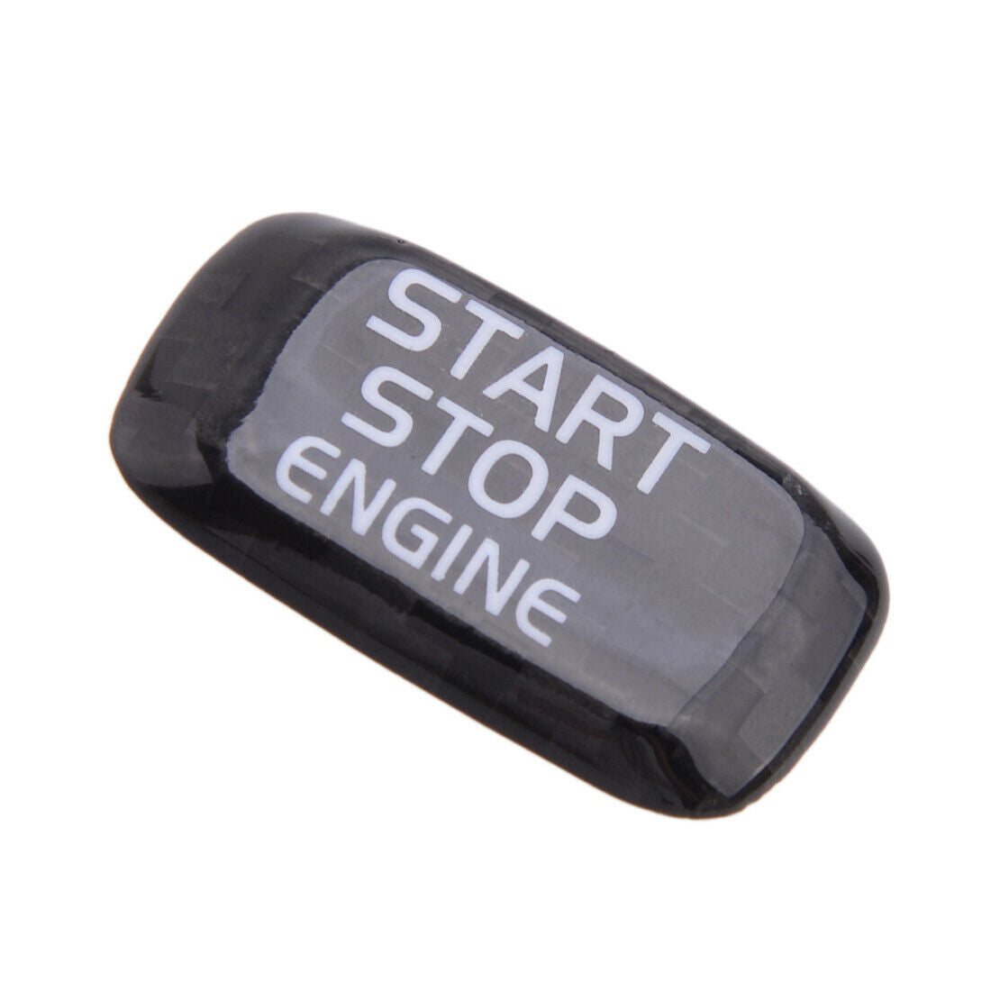 Car Carbon Fiber Engine Start Stop Button Cover Trim Fit For Volvo V40 2013-2019