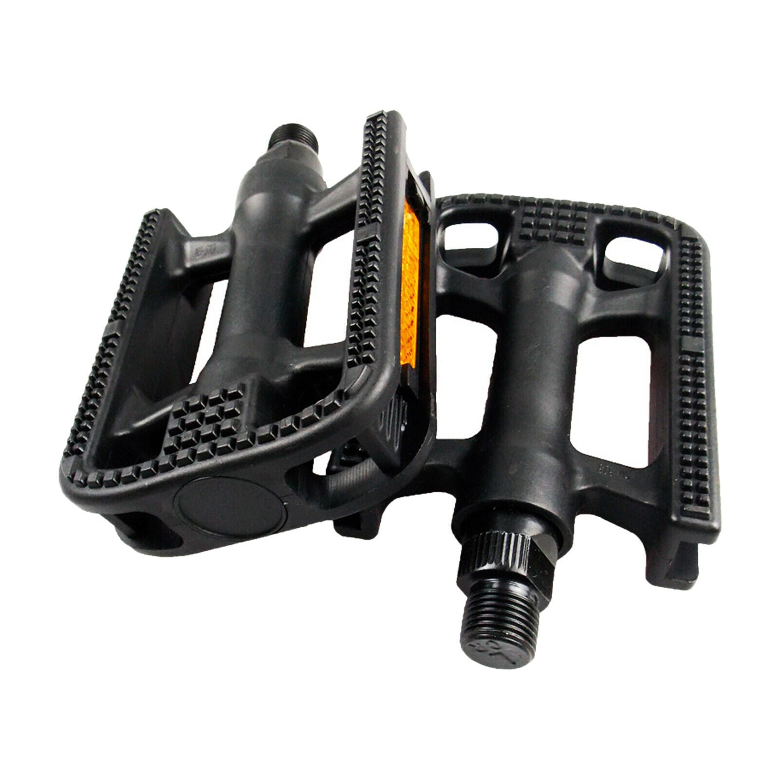 1 Pair Mountain Bike Pedals 9/16inch Bicycle Flat Pedal Parts Accessories