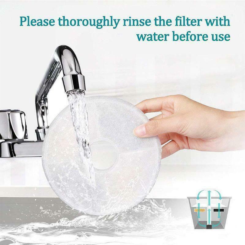 Cat Fountain Filters Keeps Water Clear 6 Pack Activated Carbon Filter for Cat