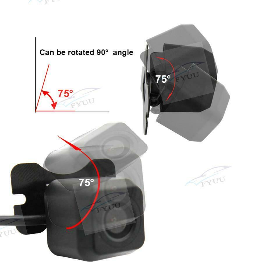 Car Front Rear View Reverse Camera Multi-function Conversion Line No Blind Spot