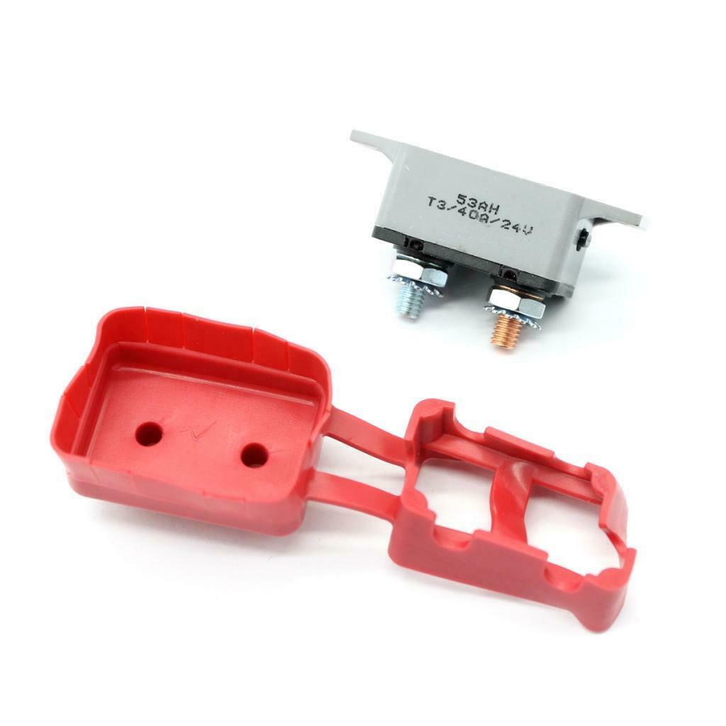 40A Manual Reset Automatic Switch with Belt Cover Reset Guard