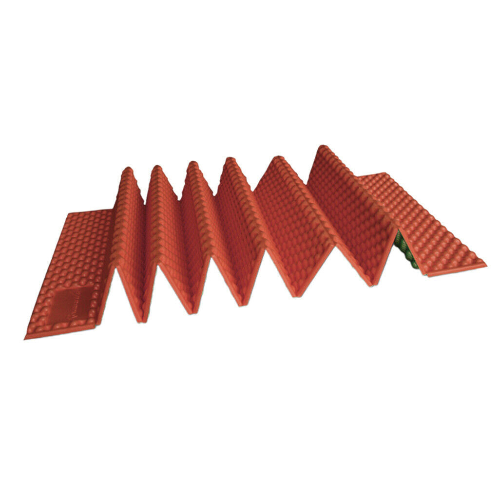 Sleeping Pad Full Mat Camping Mattres Compact Folding Sleeping Tent Orange
