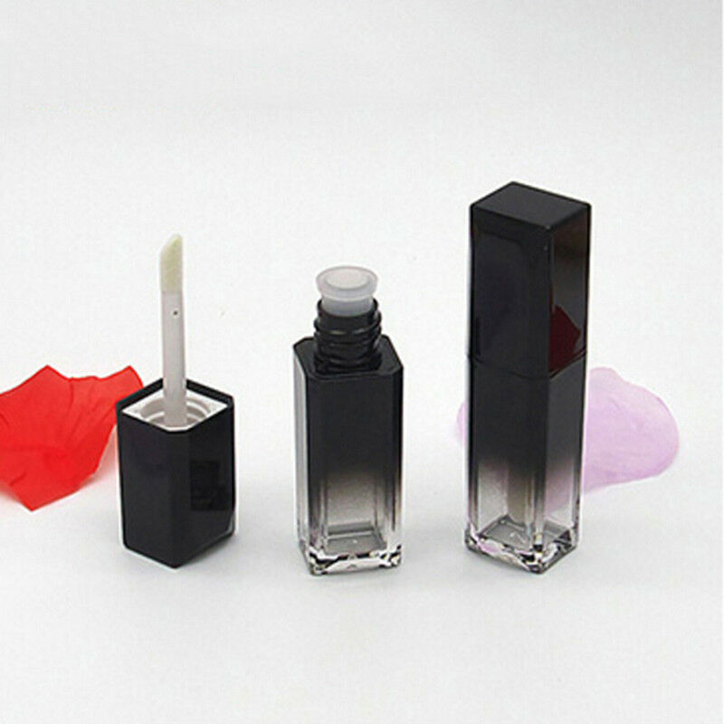 Empty mini lip gloss tubes vials bottles samples sponge applicator 4.5ml RAS SJ