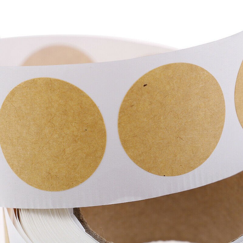 500pcs/set Blank round craft Stickers seal labels DIY stickers for PacYX.l8