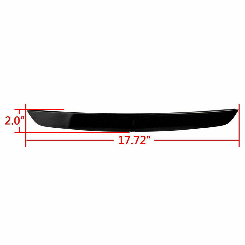 Fit For Audi TT 8J MK2 2006-14 Smoked Lens Rear LED 3rd Third Brake Light Black