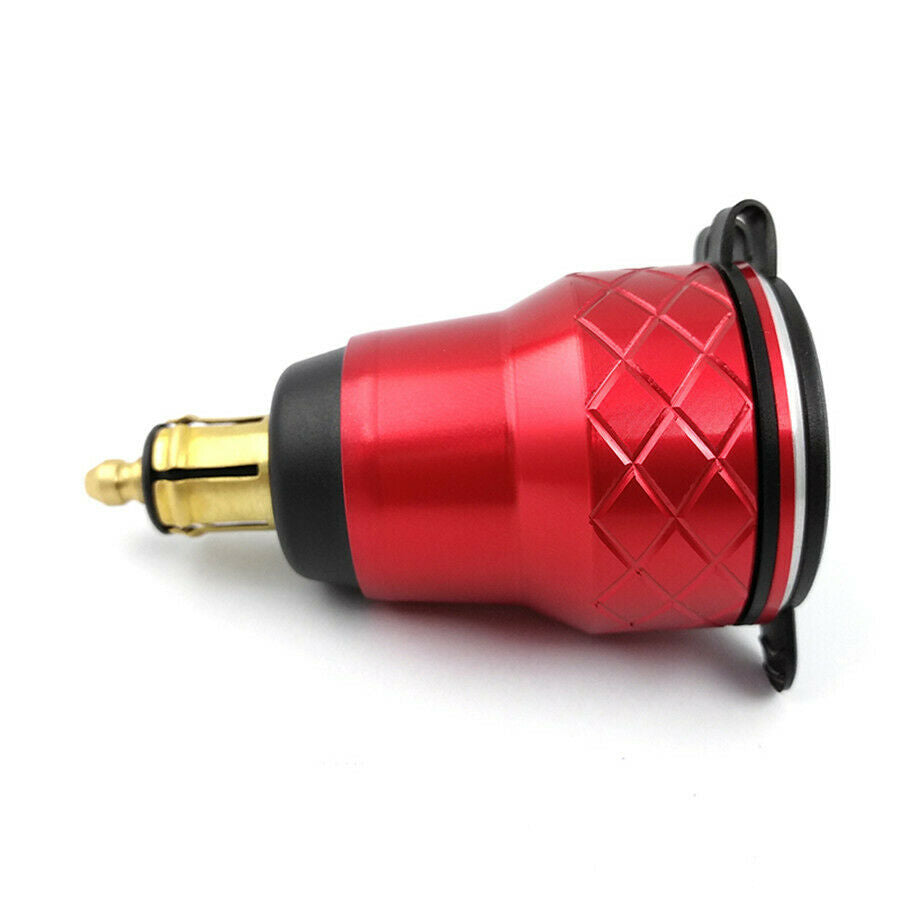 Metal 4.2A Motorcycle Dual USB Adapter fit Hella / DIN BMW F800/F65 /F700/R1200
