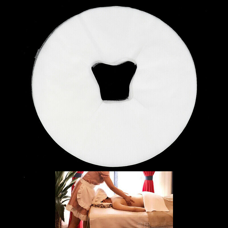 100Pcs Massage Headrest Pads Face Pillow Cover Cushion Head Rest Cov TL