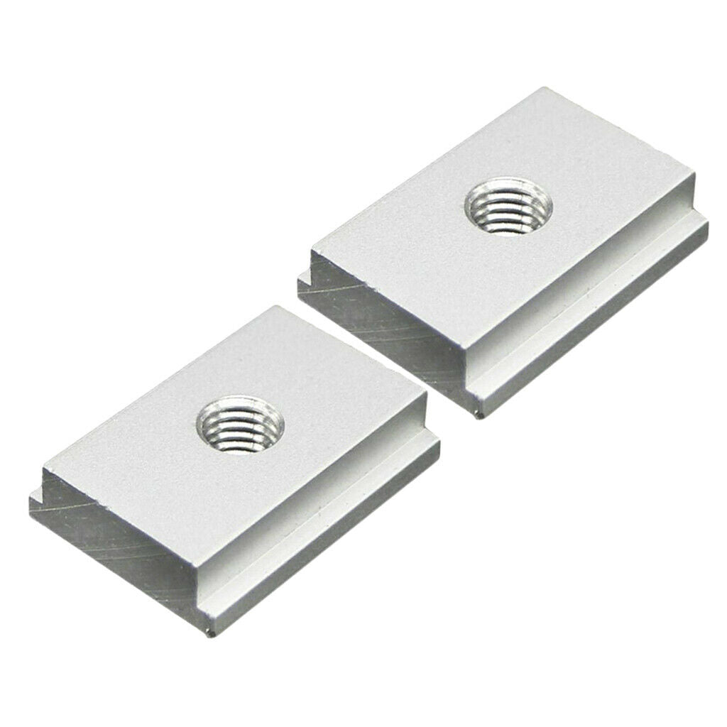 2Pcs Professional M6 T-Slider for T-slot Durable Tools Woodworking
