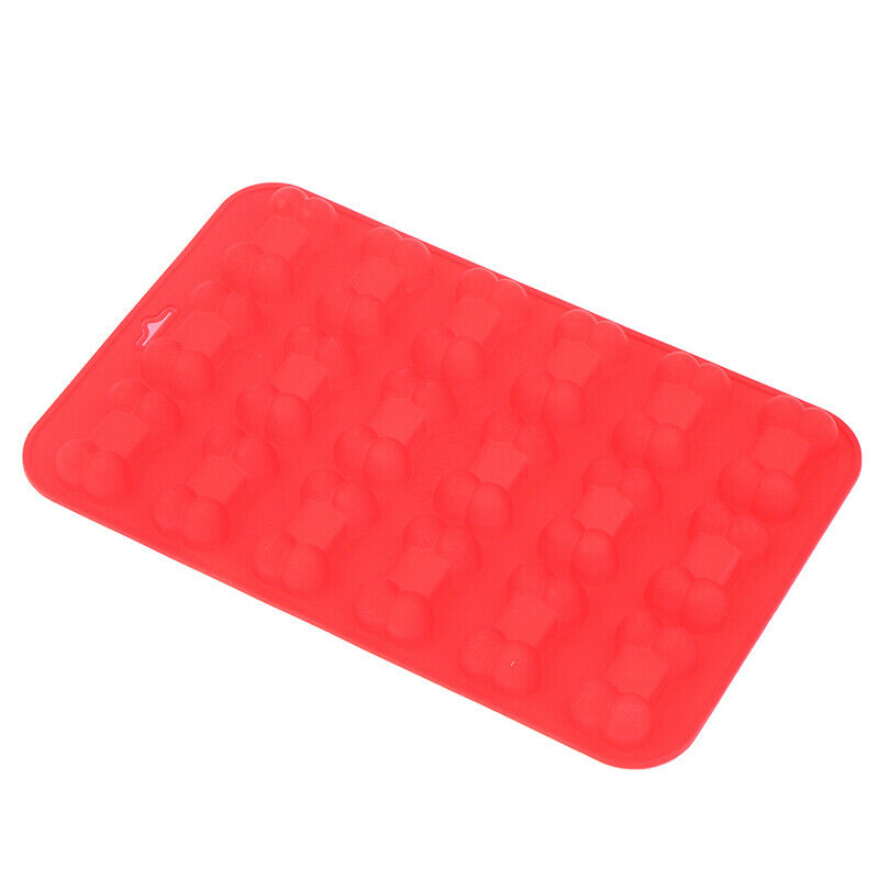 Mini Bone Pet Dog Paw Silicone Soap mold Candy Chocolate Fondant Tray ICE.l8