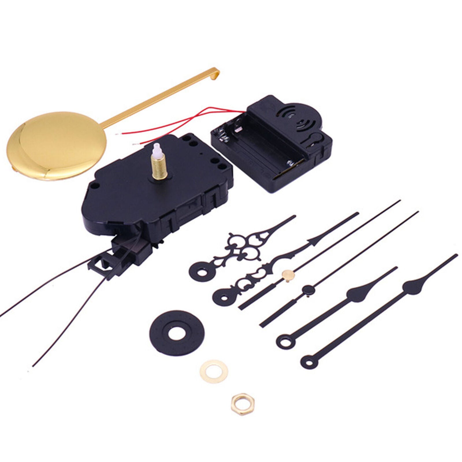 DIY Wall Quartz Pendulum Clock Chime Westminster Melody Mechanism Movement Set