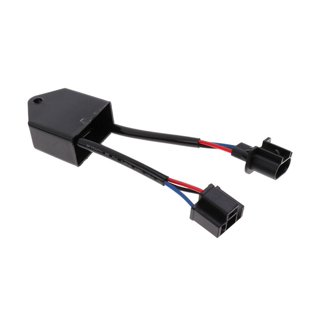H4 to H13 Load Resistor Xenon Lamp Adapter Anti Blink Flash Error Canceller