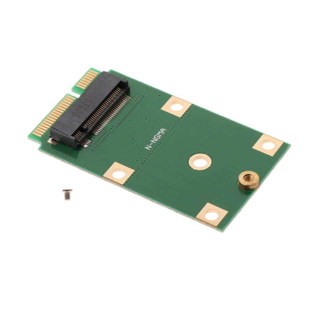 M.2 SSD Adapter NGFF to mSATA Converter Card Support M2 Sata-based B Key SSD