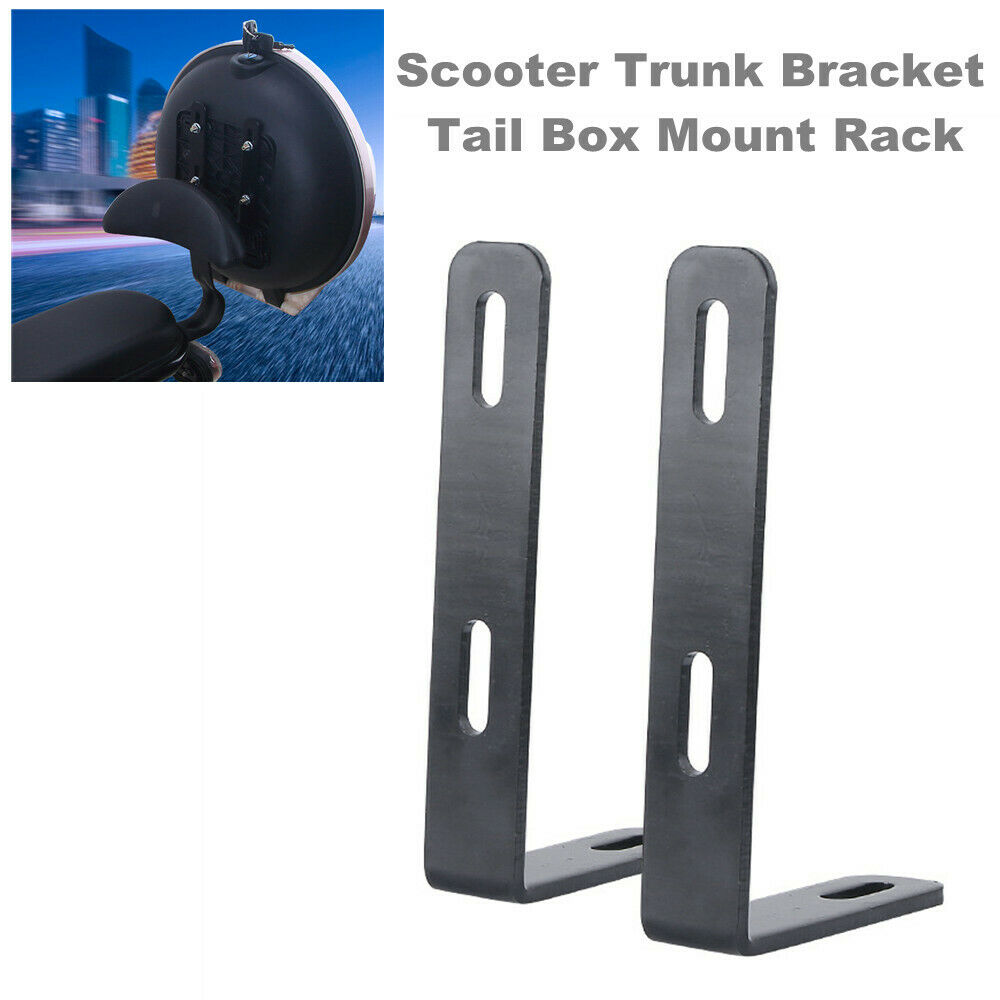2PCS Scooter Bikes Trunk Bracket Back Support Refitting Removable Tail box Rack